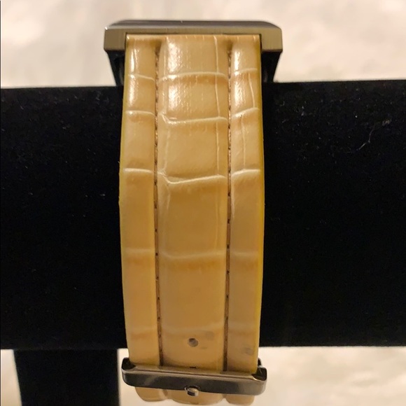 Bijoux Terner silver water with Tan Strap - Picture 2 of 4